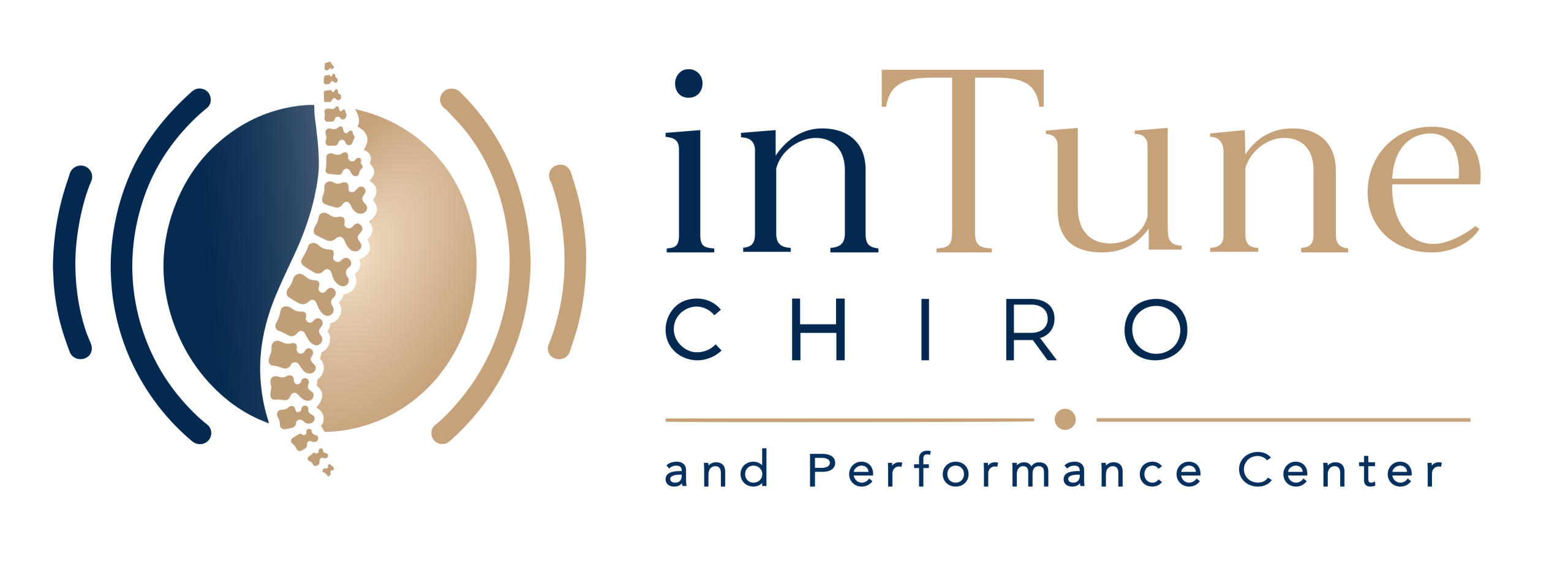 inTune Logo Horizontal inTune Chiropractic horizontal logo